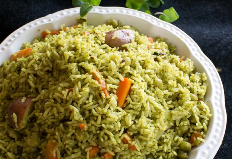 Pudina Mint Pulao